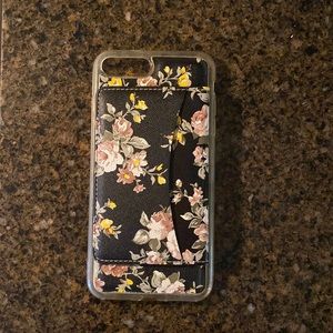 iPhone 8 Plus wallet case || floral print